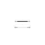 BLUEMAX Arka Fren Hortumu - Opel Corsa E - Kod BL-30-0142 - OEM 13363237