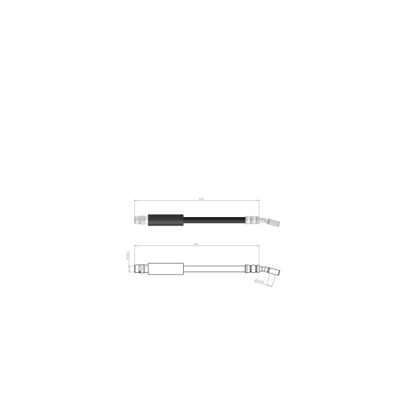 BLUEMAX Arka Sol Fren Hortumu - Opel Mokka - Opel Mokka X - Kod BL-30-0164 - OEM 562515 ürün görseli