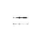 BLUEMAX Ön Sol Fren Hortumu - Opel Mokka X - Kod BL-30-0166 - OEM 95442142