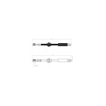 BLUEMAX Ön Sağ Fren Hortumu - Opel Mokka X - Kod BL-30-0167 - OEM 2012/-562585