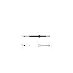 BLUEMAX Ön Fren Hortumu - Alt Movano - Kod BL-30-0170 - OEM 4620100QAD