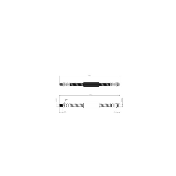 BLUEMAX Arka Fren Hortumu - Movano - Kod BL-30-0171 - OEM 4620100QAE