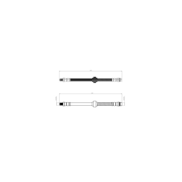 BLUEMAX Ön Fren Hortumu - Movano - Kod BL-30-0173 - OEM 4620100Q0A