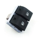 BLUEMAX Cam Açma Düğmesi Sol ÖN Arka Ikili Volkswagen Polo (02-09) / Seat Ibiza IV (02-09) / Seat Cordoba (02-09) - Kod BL-3091 - OEM 6Q0959858A
