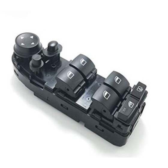 BLUEMAX Ayna - Cam Açma Düğmesi ÖN Sol / Arka Güneşlik + Kararan Ayna Siyah E60 / E60 Lci - Kod BL-3103 - OEM 61319122113 ürün görseli