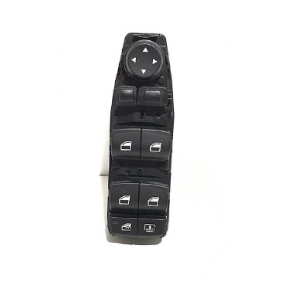 BLUEMAX Ayna - Cam Açma Düğmesi ÖN Sol Komple Arka Güneşlik / Kararan Ayna Siyah Lci-f11-f11 Lci-f18-f18 Lci - Kod BL-3109 - OEM 61319241956 ürün görseli