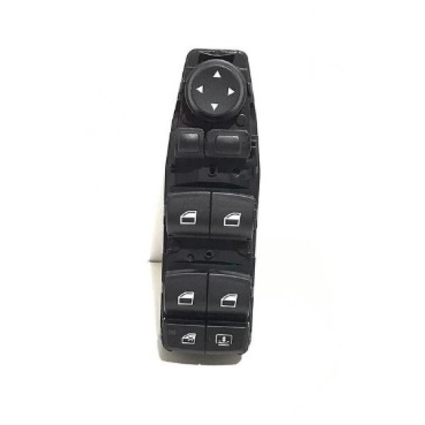 BLUEMAX Ayna - Cam Açma Düğmesi ÖN Sol Komple Arka Güneşlik / Kararan Ayna Siyah Lci-f11-f11 Lci-f18-f18 Lci - Kod BL-3109 - OEM 61319241956