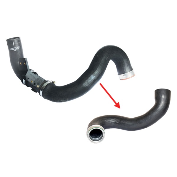BLUEMAX Mercedes-benz Sprinter 308 D / 311 D / 313 D / 316 D / 408 D / 411 D Turbo Hortumu Plastik Parça Hariç - Kod BL-33413 - OEM A9015283982
