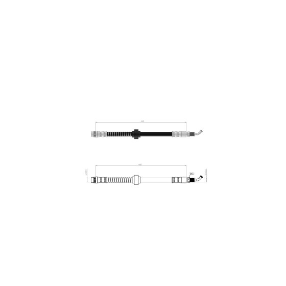 BLUEMAX Ön Fren Hortumu - Alt Master II - Kod BL-60-0159 - OEM 4620100QAD ürün görseli
