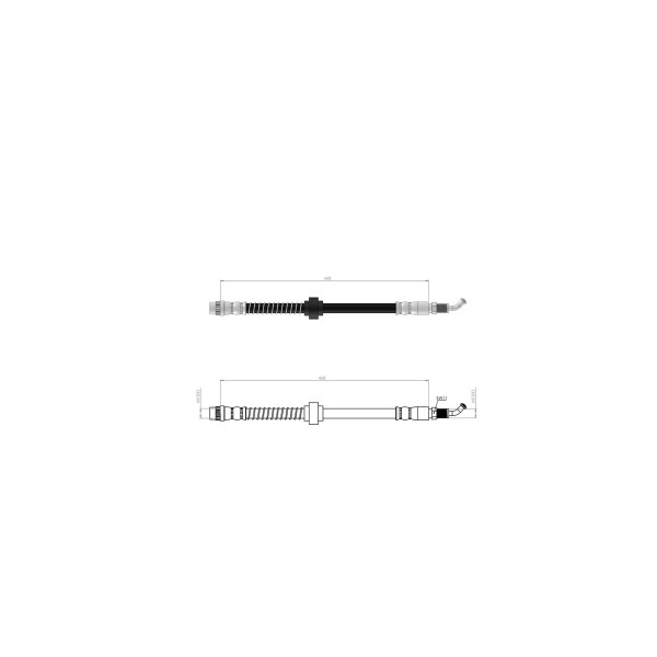 BLUEMAX Ön Fren Hortumu - Alt Master II - Kod BL-60-0159 - OEM 4620100QAD