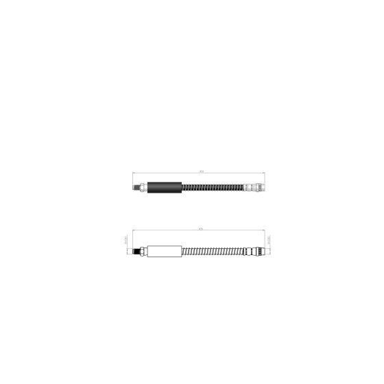 BLUEMAX Arka Fren Hortumu - Master II - Kod BL-60-0161 - OEM 4620400Q0A ürün görseli