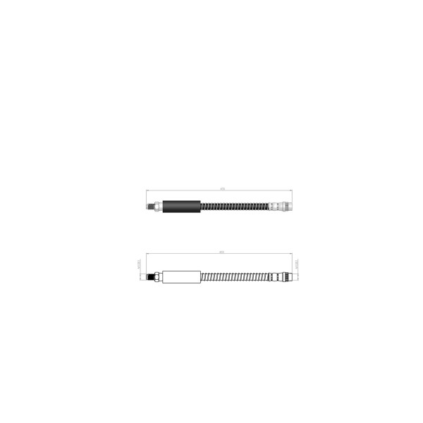 BLUEMAX Arka Fren Hortumu - Master II - Kod BL-60-0161 - OEM 4620400Q0A