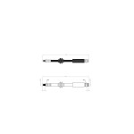 BLUEMAX Arka Fren Hortumu - Boxer Iii - Jumper Iii-manager - Kod BL-60-0224 - OEM 4806G7