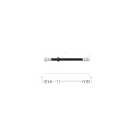 BLUEMAX Arka Fren Hortumu - Mazda 323 89-94 - Kod BL-71-0105 - OEM B45543810A