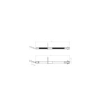 BLUEMAX Ön Sol Fren Hortumu - Toyota Avensis (T22) 97-03 - Kod BL-76-0101 - OEM 9008094061