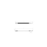 BLUEMAX Arka Fren Hortumu - Toyota Corolla E11 - AE11HB 00 - 02 - Kod BL-76-0197 - OEM 9094702922