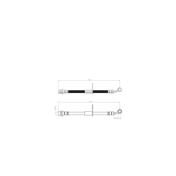 BLUEMAX Ön Sağ Fren Hortumu - Honda Civic Viii 05-12 - Kod BL-78-0116 - OEM 01464SNAA00
