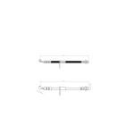 BLUEMAX Arka Sağ Fren Hortumu - Honda Accord Viii 08-15 - Kod BL-78-0121 - OEM 01466TA0A00