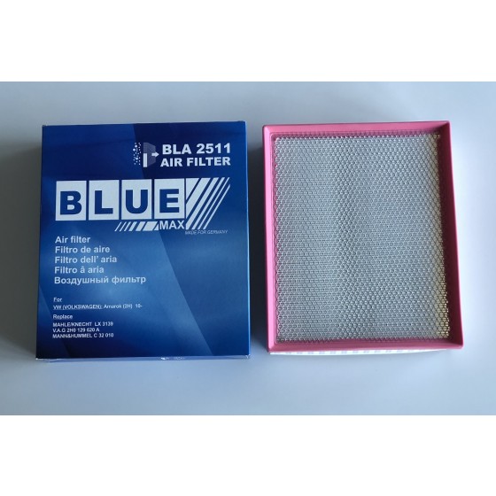 BLUEMAX Hava Filtresi - (Süngerli) Volkswagen Amarok Cdca-cdba-cnfa-cnfb 2, 0 Audi TDI E1132L / LX3138 - Kod BLA-2511 - OEM 2H0129620A ürün görseli