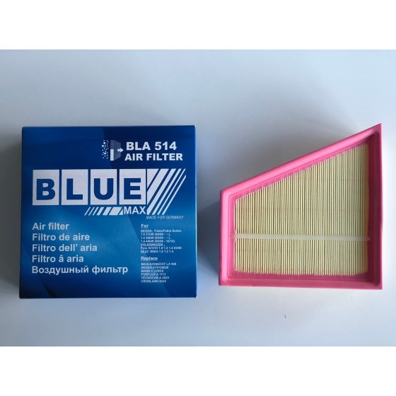 BLUEMAX Hava Filtresi - Volkswagen Polo-seat Cordoba-skoda Fabia-a1 Bzg-bmd-cgpa-cgpb 1, 2 01> - Kod BLA-514 - OEM 6Y0129620 ürün görseli