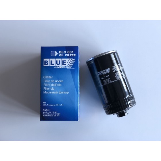 BLUEMAX Yağ Filtresi - T4 Acv-aab-aja 2, 4 D-2, 5 Audi TDI 91-03 H19W06 / OC105 - Kod BLO-801 - OEM 074115561 ürün görseli