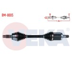 VEKA Komple Aks Sol ON Bmw X5 (E70) 3.0 D Uzunluk 695mm 2007-2012 - Kod BM-8005 - OEM 31607553945