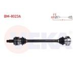 VEKA Komple Aks Sol Arka Bmw 3 Serisi (E90) 320 I A-t Absli 48 Dis Uzunluk 611 Mm 2005-2011 - Kod BM-8023A - OEM 33217547069