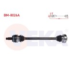 VEKA Bmw Komple Aks Sag Arka 3 Serisi (E90) 320 D Absli 48 Dis Uzunluk 660 Mm 2005-2011 - Kod BM-8026A - OEM 33217547076