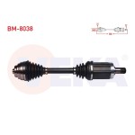 VEKA Komple Aks Sol ON Bmw X1 (E84) 2.0 D Xdrive A-t / M-t Uzunluk 500 Mm 2011 - Kod BM-8038 - OEM 31607605511