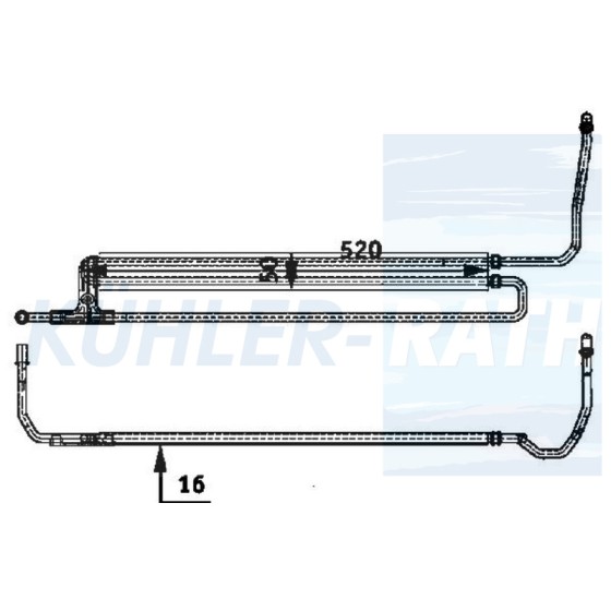 BTAP Yag Sogutucu S.5 E60 01-09 5.25D - Kod BMW276641 - OEM 17217519214 ürün görseli