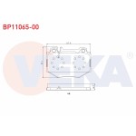 VEKA Fren Balata ON Mercedes-benz S Serisi (W220) S 500 1998-2005 - Kod BP11065-00 - OEM 0034203320