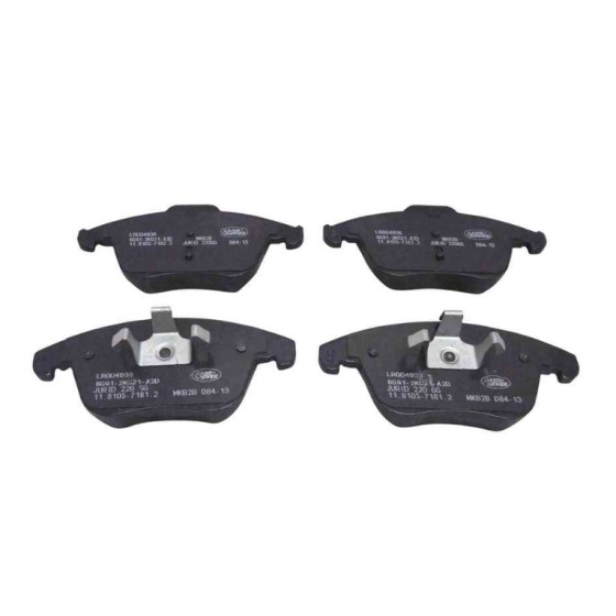 VEKA Fren Balata ON Ikazli Land Rover Range Rover Evoque (LV) 2.0 SI4 2011 - Kod BP11482-00 - OEM LR027309 ürün görseli