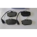 VEKA Arka Fren Balatası - Fisli Volkswagen Transporter IV (70xb, 70xc, 7db, 7dw) 2.4 D 1990-2003 / Volkswagen Transporter IV (70xb, 70xc, 7db, 7dw) 2.5 Audi TDI 1990-2003 - Kod BP1591-12 - OEM 7D0698451B