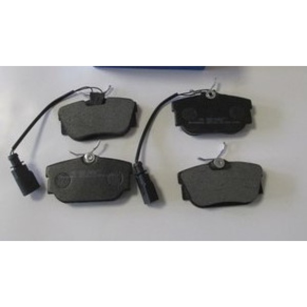 VEKA Arka Fren Balatası - Fisli Volkswagen Transporter IV (70xb, 70xc, 7db, 7dw) 2.4 D 1990-2003 / Volkswagen Transporter IV (70xb, 70xc, 7db, 7dw) 2.5 Audi TDI 1990-2003 - Kod BP1591-12 - OEM 7D0698451B