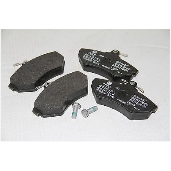VEKA Ön Fren Balatası - Fisli Volkswagen Passat 1.6 1.9 Audi TDI 1.8 T 1996-2000 / Audi A4 1.8 T 2004-2008 / Audi A4 1.9 Audi TDI 2004-2008 / Audi A4 2.0 - Kod BP1631-12 - OEM 8E0698151N ürün görseli