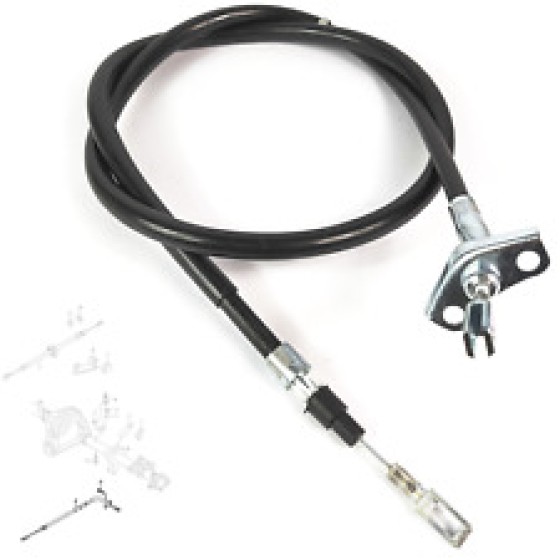EL Fren Teli Arka 1550 MM Sag Mercedes-benz Sprinter-lt35 - Kod BSG 60-765-009 - OEM A9044200285 ürün görseli