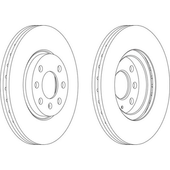 Fren Diski - Aynasi ÖN Opel Corsa C 01 - Kod BSG 65-210-006 - OEM 569000 ürün görseli