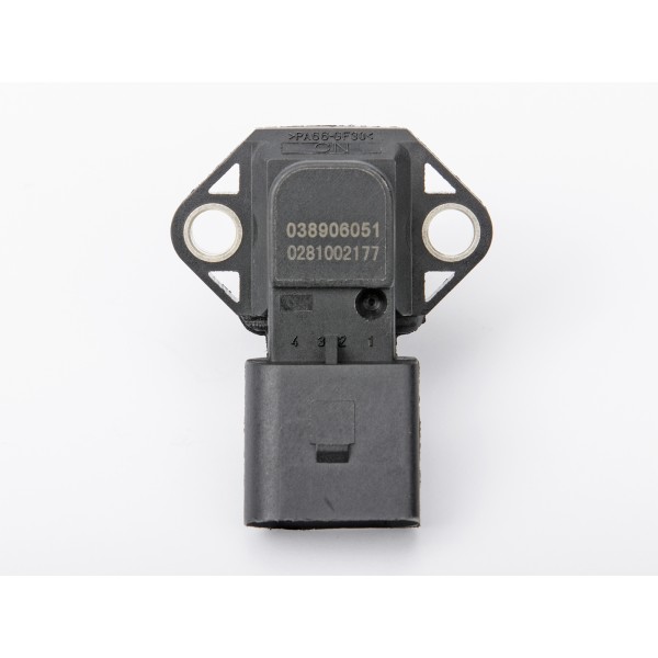 Bosch Turbo Basinç Sensörü A3-a4-a6-volkswagen Passat-volkswagen Golf 4-volkswagen Bora-seat Leon-t4 1.9 Audi Tdi-2.5 Audi TDI 96-04 - Kod BSH0281002177 - OEM 038906051