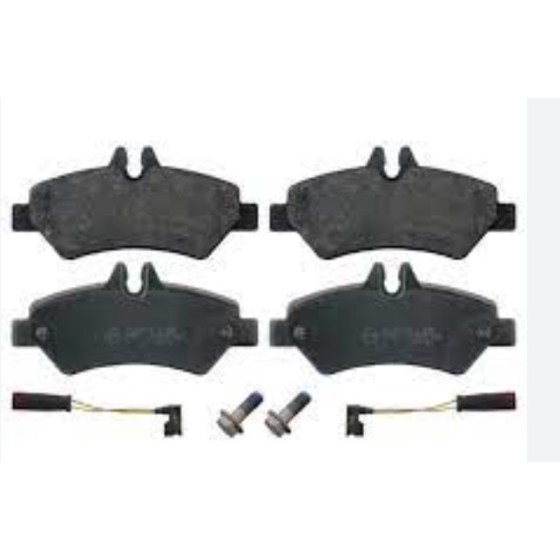 Bosch Arka Fren Balatası - Fisli Tek Teker Mercedes-benz Sprinter 3, 5T (906)cdi 2006-2009 / 313 CDI 2006-2009 / 315 CDI 2006-2009 Crafter 30-35 2.5 Audi TDI 2006-2016 - Kod BSH0986495100 - OEM 2E0698451 ürün görseli
