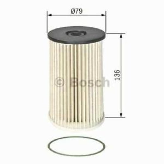 Bosch Yakıt Filtresi - 1.9 2.0 Audi TDI Volkswagen Caddy 3 - Volkswagen Golf 5 - Volkswagen Jetta 3 - Skoda Octavia - Seat Toledo - Kod BSH1457070013 - OEM F026402008 ürün görseli