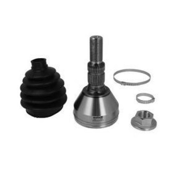 WAGEN Aks Kafası - Sol-sag ON Dis Opel Vectra C 1.6 16V Uzunluk MM 166 2002-2008 - Kod CVJ-OP006 - OEM 374471 ürün görseli
