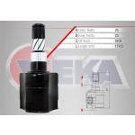 WGN Sağ Aks Kafası - ON IC Opel Corsa D 1.3 CDTI 25x23x34.9 Uzunluk 174, 5 Mm 2006-2014 - Kod CVJ-OP019 - OEM 1603408