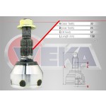 WAGEN Aks Kafası - Sol-sag ON Dis Opel Insignia 1.6 (A16XER) Uzunluk 158mm 2008 - Kod CVJ-OP026 - OEM 374842