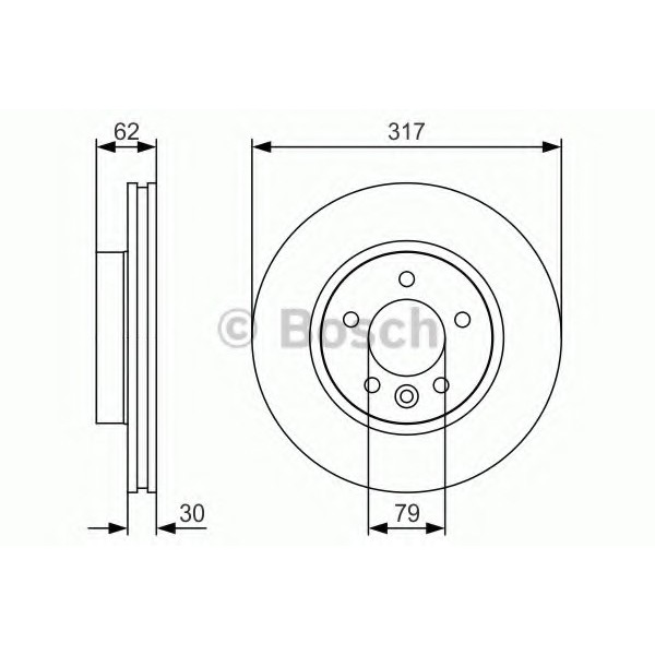 Ferodo Fren Diski - Aynasi Takim ÖN Range Rover Sport 2.7 - (2 Adet Fiyati) - Kod DDF-1430 - OEM SDB000601