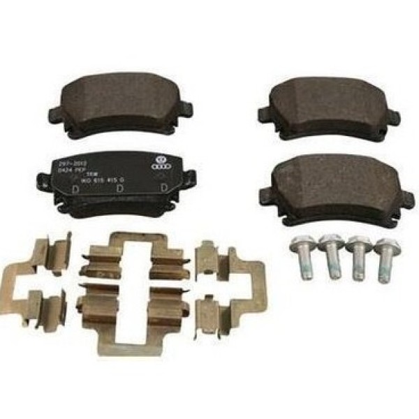 Delphi Arka Fren Balatası - Volkswagen Caddy-volkswagen Passat-volkswagen Golf-volkswagen Jetta-a3-a4-a6-seat Leon FDB1636 / GDB1622 - Kod DEL LP1824 - OEM 1K0698451G