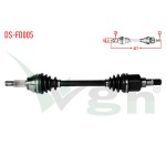WAGEN Komple Aks Sol ON Ford Fiesta V 1.4 TDCI Uzunluk 621mm 2001-2008 - Kod DS-FD005 - OEM 4N113B437CB