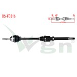 WAGEN Komple Aks Sag ON Ford Transit (FA_ _) 2.4 TDCI Absli 48 Dis Uzunluk 1059, 5mm 2000-2006 - Kod DS-FD016 - OEM 1417761