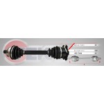 WAGEN Komple Aks Sağ ÖN Volkswagen Passat 1.9 Audi TDI Absli 45 Dis Uzunluk 502mm 1996-2000 - Kod DS-VW021 - OEM 8D0407272AL