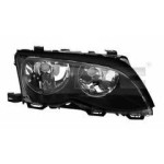 İthal Ön Far - Far (Siyah Zemin) Sol E46 2001 - Kod E4601-7002 - OEM 63126910955
