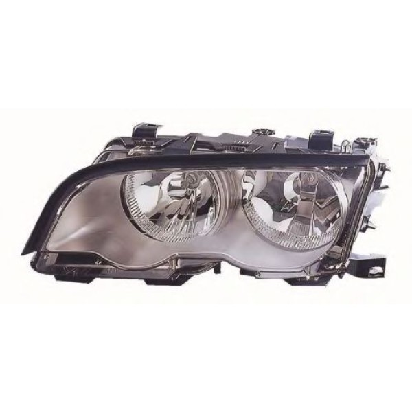 İthal Ön Far - Far (Siyah Zemin) Sol E46 1998 - Kod E4698-7002 - OEM 63128380175